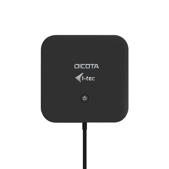 EAN 7640186417044 - DICOTA D31949 base para portátil y replicador de puertos Alámbrico USB Tipo C Negro imagen 3