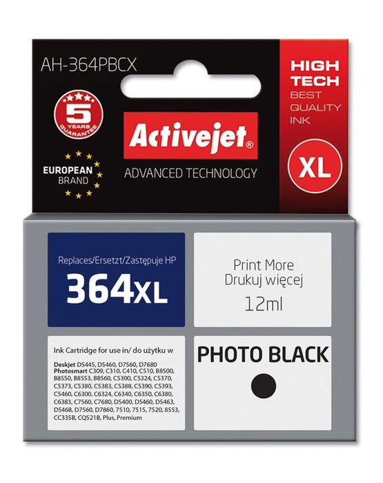 EAN 5901452157005 - Activejet AH-364PBCX cartucho de tinta 1 pieza(s) Compatible Alto rendimiento (XL) Foto negro imagen 2