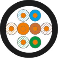 EAN 5901738551282 - A-LAN KIU5OUTS305 cable de red Negro 305 m Cat5e U/UTP (UTP) imagen 2