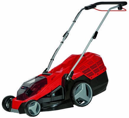 EAN 4006825648720 - Einhell GE-CM 36/43 Li M-Solo Cortacésped manual Batería Negro, Rojo imagen 1