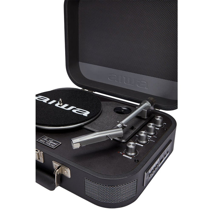 EAN 8435256898385 - Aiwa VPX-1951TN tocadisco Tocadiscos de tracción por correa Titanio Automático imagen 6