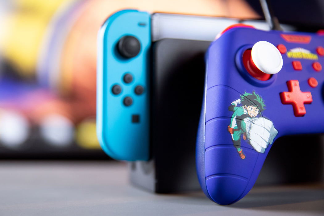 EAN 3328170287388 - Konix My Hero Academia KX MHA SW/PC GAMEPAD BLUE Azul, Rojo USB Analógico/Digital Nintendo Switch, PC imagen 12