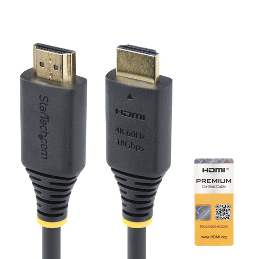 EAN 0065030910446 - StarTech.com HDMI2CABLE-4K60-150C cable HDMI HDMI tipo A (Estándar) Negro imagen 1