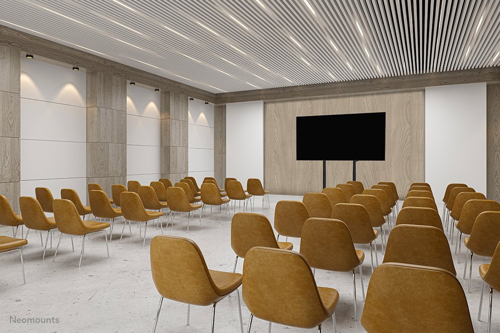 EAN 8717371449889 - Neomounts FL55-975BL1 mueble y soporte para dispositivo multimedia Negro Panel plano Carro/soporte de sue imagen 18