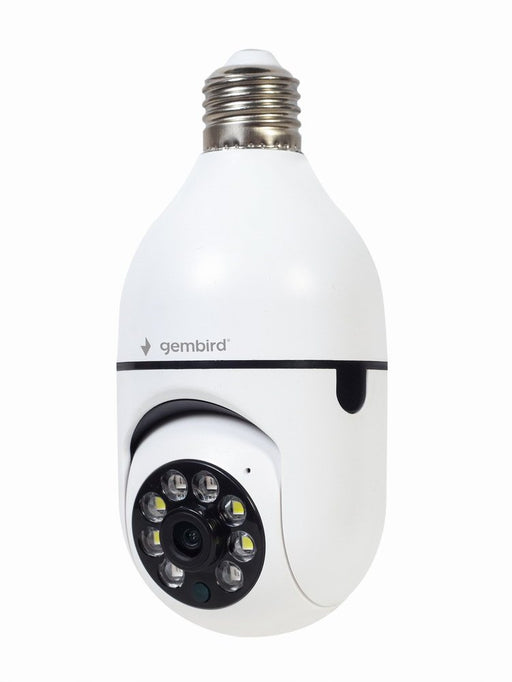 EAN 8716309126427 - Gembird Slimme wifi camera 1080p draaibaar E27 Draaifitting kan in een lamp aansluiting. imagen 2