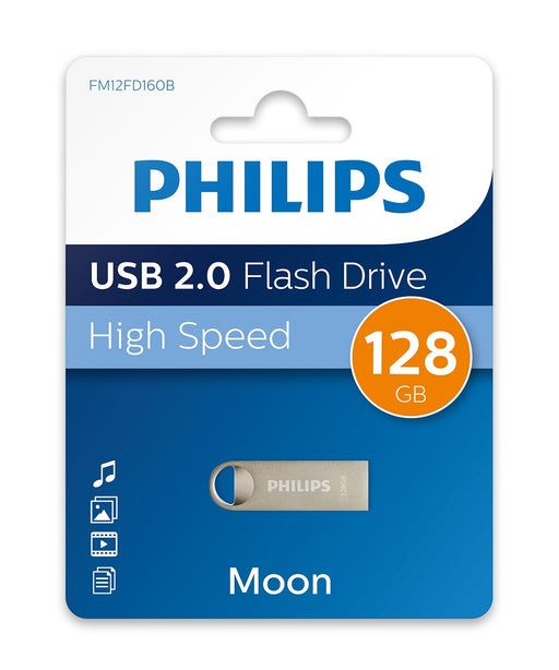 EAN 8719274667247 - Philips Moon edition unidad flash USB 128 GB USB tipo A 2.0 Plata imagen 2