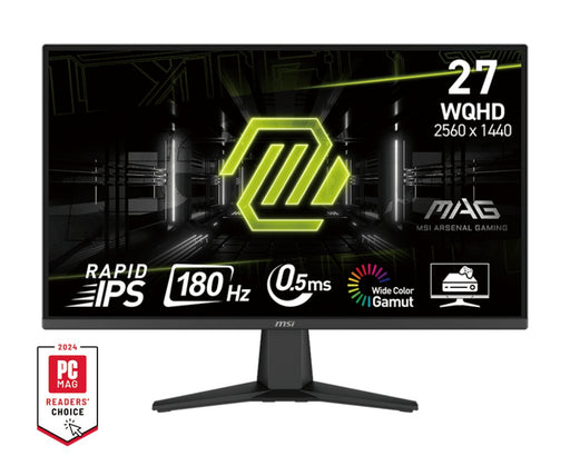 EAN 4711377204897 - MSI MAG 275QF pantalla para PC 68,6 cm (27") 2560 x 1440 Pixeles Wide Quad HD LCD Negro imagen 1