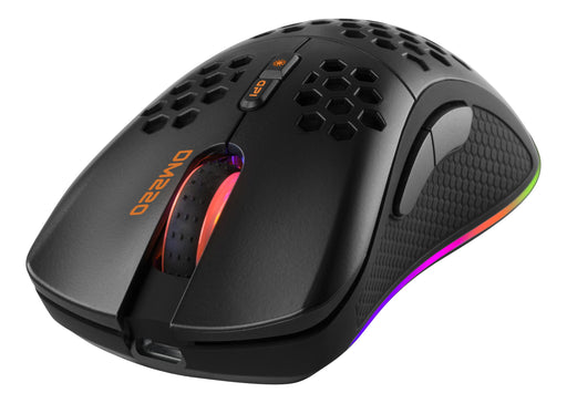 EAN 7333048050601 - Deltaco Gaming GAM-120 ratón Juego mano derecha RF Wireless + Bluetooth + USB Type-C Óptico 4800 DPI imagen 1