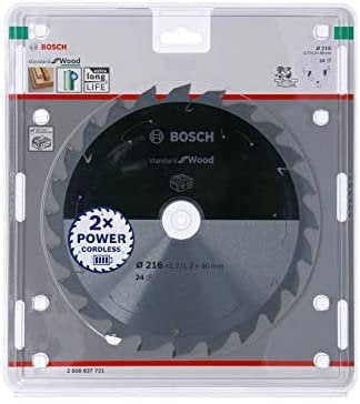 EAN 3165140958554 - Bosch ‎2608837721 hoja de sierra circular 21,6 cm 1 pieza(s) imagen 1