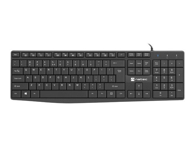 EAN 5901969435399 - NATEC NAUTILUS teclado Hogar / Oficina USB QWERTY Internacional de EE.UU. Negro imagen 1