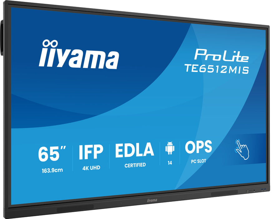 EAN 4948570125487 - iiyama TE6512MIS-B4AG pantalla de señalización Pantalla plana para señalización digital 165,1 cm (65") LC imagen 3