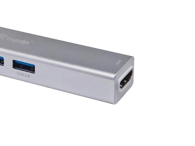 EAN 4015867225660 - Equip 133480 base para portátil y replicador de puertos USB 3.2 Gen 1 (3.1 Gen 1) Type-C Plata imagen 7
