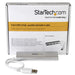 EAN 0065030861687 - StarTech.com ST43004UA hub de interfaz USB 3.2 Gen 1 (3.1 Gen 1) Type-A 5000 Mbit/s Plata, Blanco imagen 5