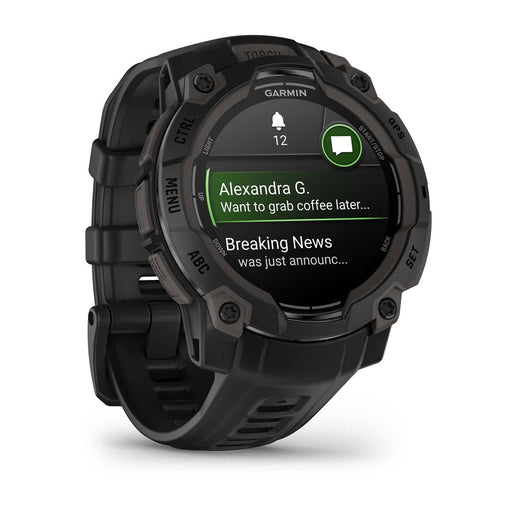 EAN 0753759339487 - Garmin Instinct 3 AMOLED 3,05 cm (1.2") 45 mm Digital 390 x 390 Pixeles Pantalla táctil Negro GPS (satéli imagen 2