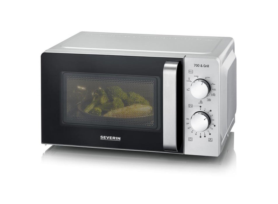 EAN 4008146042409 - Severin MW 7780 microondas Negro, Plata Microondas con grill Encimera 17 L 700 W imagen 5