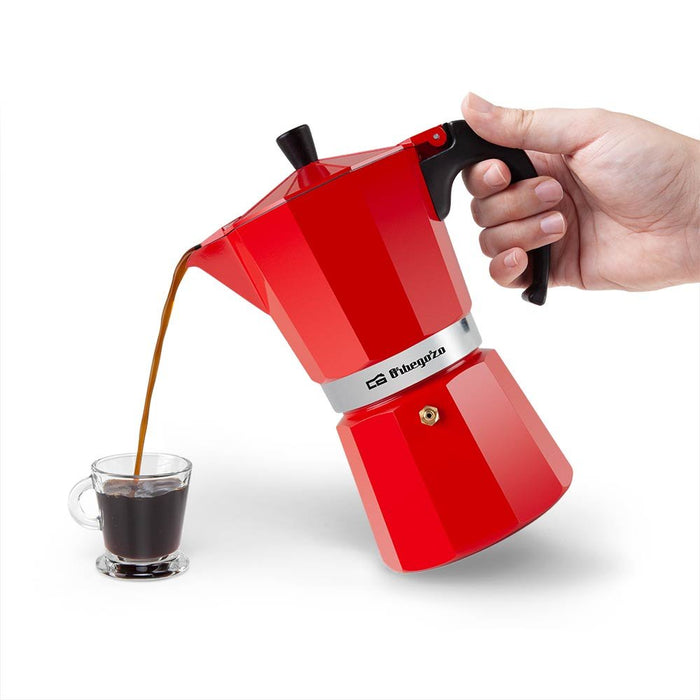 EAN 8435568404311 - Orbegozo KFR 1240 cafetera manual Cafetera italiana Rojo imagen 7
