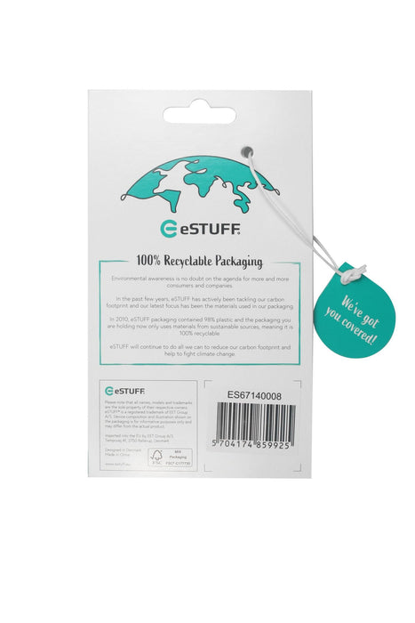 EAN 5704174859925 - eSTUFF ES67140008 funda para teléfono móvil 17 cm (6.7") Transparente imagen 3