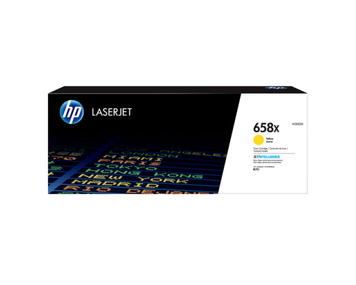 EAN 0192545650748 - HP 658X High Yield Yellow Original LaserJet Toner Cartridge cartucho de tóner 1 pieza(s) imagen 1