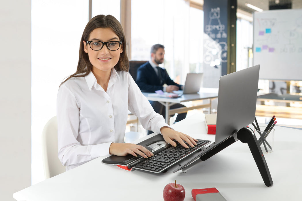 EAN 0743870004319 - Contour Design RollerMouse Red Plus WL Travel Kit teclado Ratón incluido Oficina RF inalámbrico Negro imagen 3