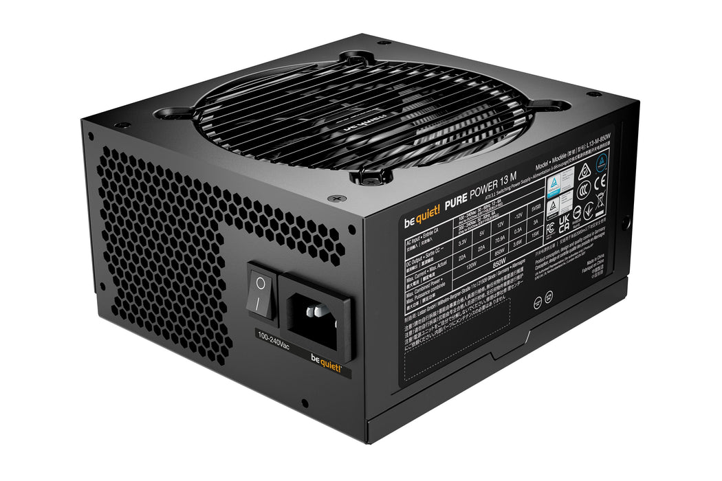 EAN 4260052192191 - be quiet! Pure Power 13 M | 850W unidad de fuente de alimentación 20+4 pin ATX ATX Negro imagen 3