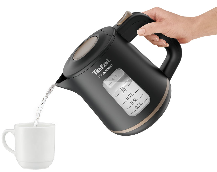 EAN 3045387243227 - Tefal Includeo KI5338 tetera eléctrica 1 L 2400 W Negro imagen 12