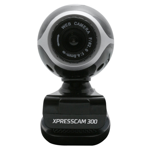 EAN 8436001305790 - NGS Xpresscam300 cámara web 8 MP 1920 x 1080 Pixeles USB 2.0 Negro, Plata imagen 2