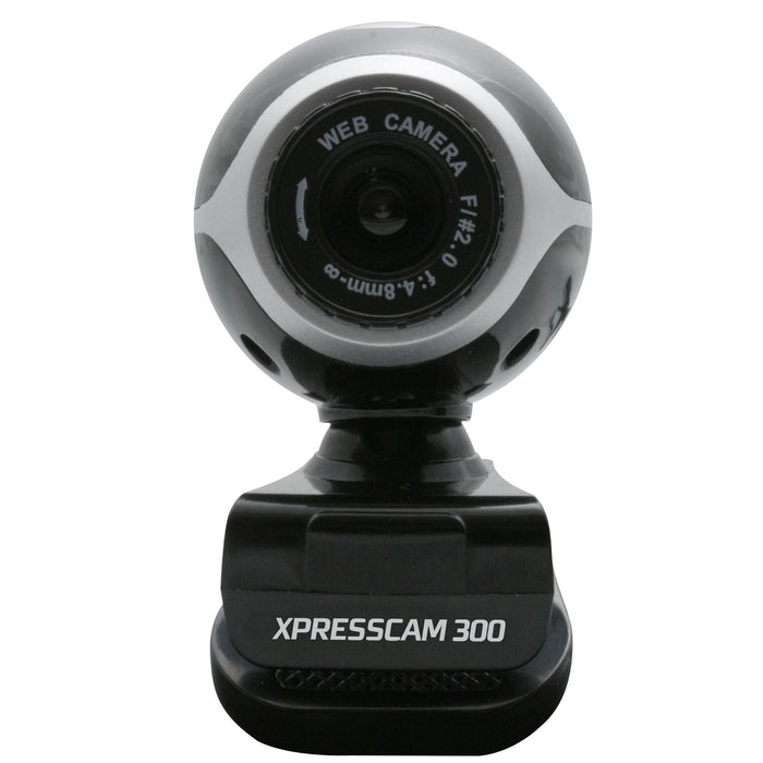 EAN 8436001305790 - NGS Xpresscam300 cámara web 8 MP 1920 x 1080 Pixeles USB 2.0 Negro, Plata imagen 2