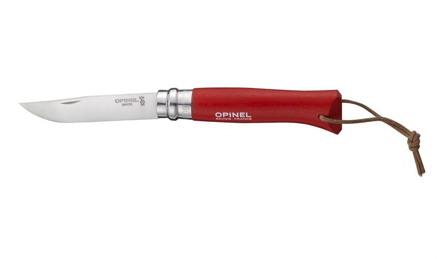 EAN 3123840018909 - Opinel N°08 Camper/scout Rojo imagen 2