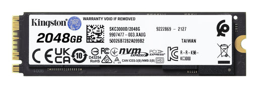 EAN 0740617324242 - Kingston Technology KC3000 2,05 TB PCI Express 4.0 3D TLC imagen 2