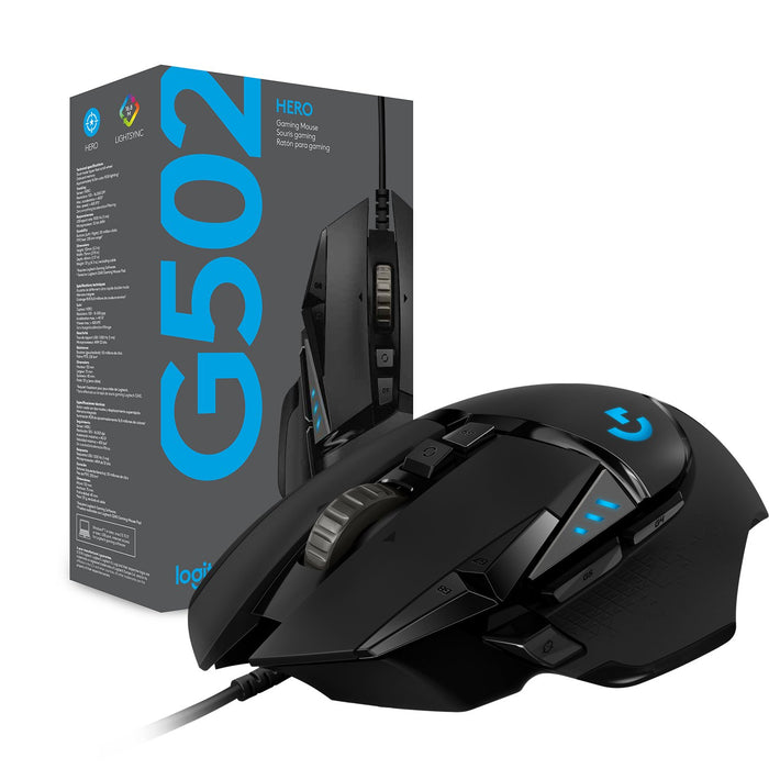 EAN 5099206080263 - Logitech G 910-005470 ratón Juego mano derecha USB tipo A Óptico 25600 DPI imagen 16