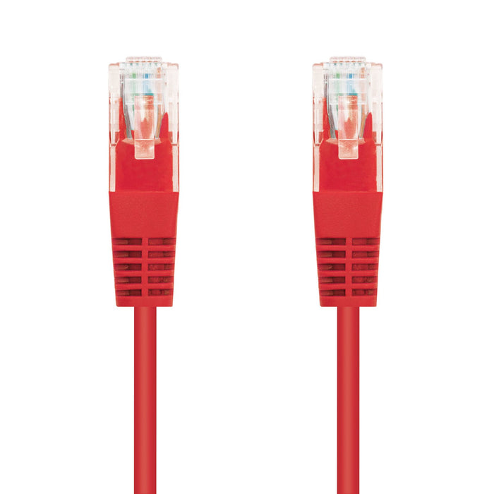 EAN 8433281003569 - Nanocable 10.20.0403-R cable de red Rojo 3 m Cat6e U/UTP (UTP) imagen 2