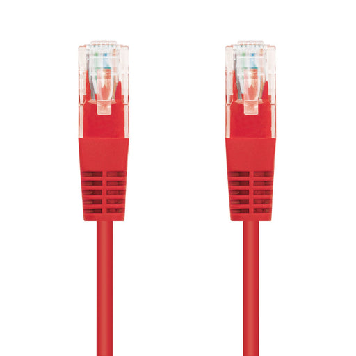 EAN 8433281003316 - Nanocable 10.20.0103-R cable de red Rojo 3 m Cat5e U/UTP (UTP) imagen 2