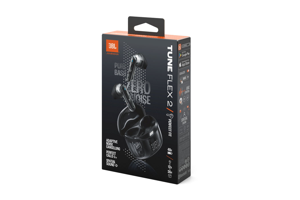 EAN 1200130016264 - JBL Tune Flex 2 Ghost Edition Auriculares True Wireless Stereo (TWS) Dentro de oído Llamadas/Música Bluet imagen 9