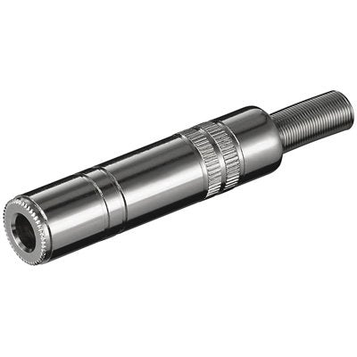 EAN 4040849110672 - Goobay KM 63 MK 6.35 mm Acero inoxidable imagen 1