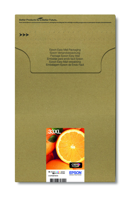 EAN 8715946616209 - Epson Oranges C13T33574510 cartucho de tinta 1 pieza(s) Original Alto rendimiento (XL) Negro, Foto negro, imagen 2