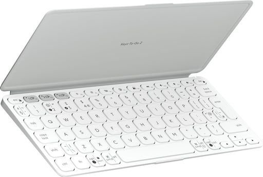 EAN 5099206125896 - Logitech 920-012985 teclado Universal Bluetooth QWERTY Internacional de EE.UU. Blanco imagen 1