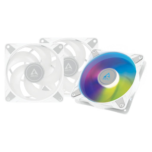 EAN 0840033401340 - ARCTIC P12 PWM PST A-RGB 0dB Carcasa del ordenador Ventilador 12 cm Blanco 3, 1 imagen 1