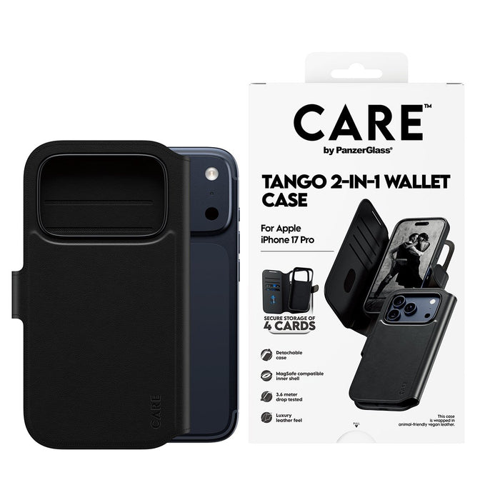 EAN 5715685026775 - PanzerGlass CARE by ® Feature Case Tango Two-in-One Wallet w. MagSafe iPhone 17 Pro funda para teléfono m imagen 2
