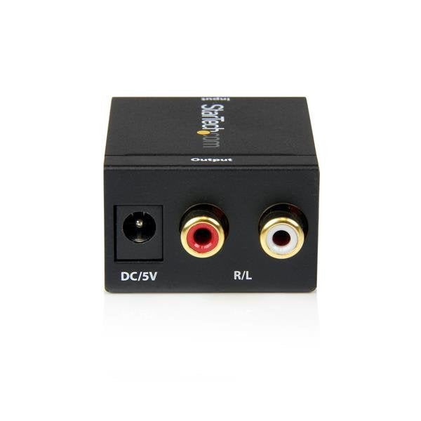 EAN 0065030832304 - StarTech.com SPDIF2AA convertidor de audio Negro imagen 3