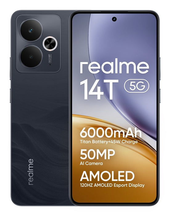 EAN 6941764460188 - realme 14T 16,9 cm (6.67") Android 15 5G 8 GB 256 GB 6000 mAh Negro imagen 9
