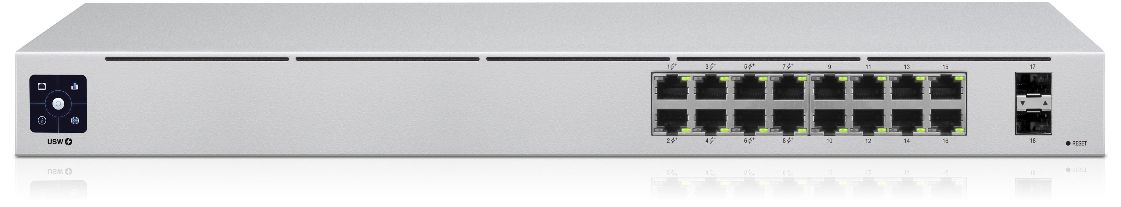 EAN 0817882028516 - Ubiquiti UniFi 16-Port PoE Gestionado L2/L3 Gigabit Ethernet (10/100/1000) Energía sobre Ethernet (PoE) 1 imagen 5