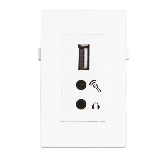 EAN 5714590003277 - Garbot BN4900-USB A+2XJ toma de corriente Blanco imagen 1