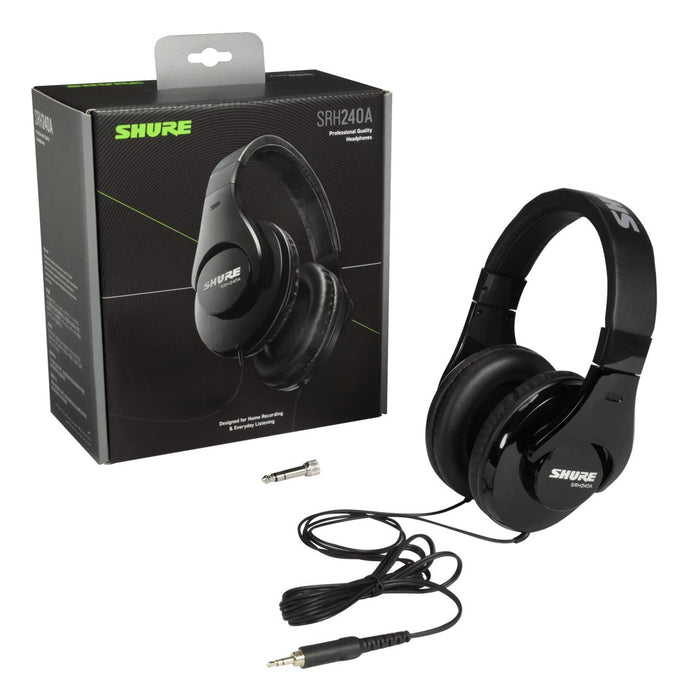 EAN 0042406656672 - Shure SRH240A Auriculares Alámbrico Diadema Música Negro imagen 6