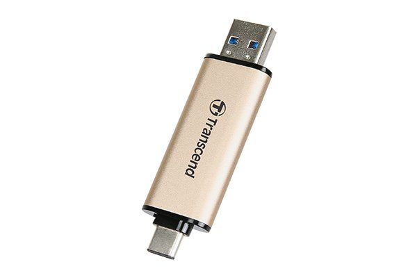 EAN 0760557850335 - Transcend JetFlash 930C unidad flash USB 256 GB USB Type-A / USB Type-C 3.2 Gen 1 (3.1 Gen 1) Oro imagen 2