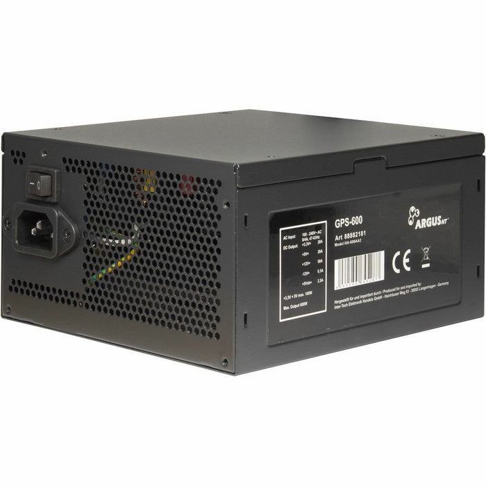 EAN 4260455645287 - Inter-Tech Argus GPS-600 unidad de fuente de alimentación 600 W 20+4 pin ATX ATX Negro imagen 3