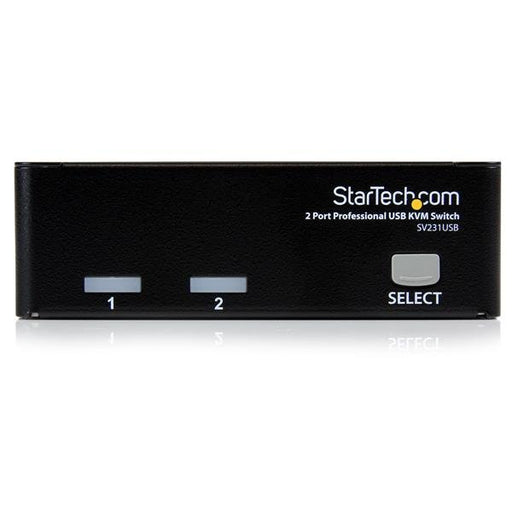 EAN 0065030806039 - StarTech.com SV231USBGB interruptor KVM Negro imagen 2