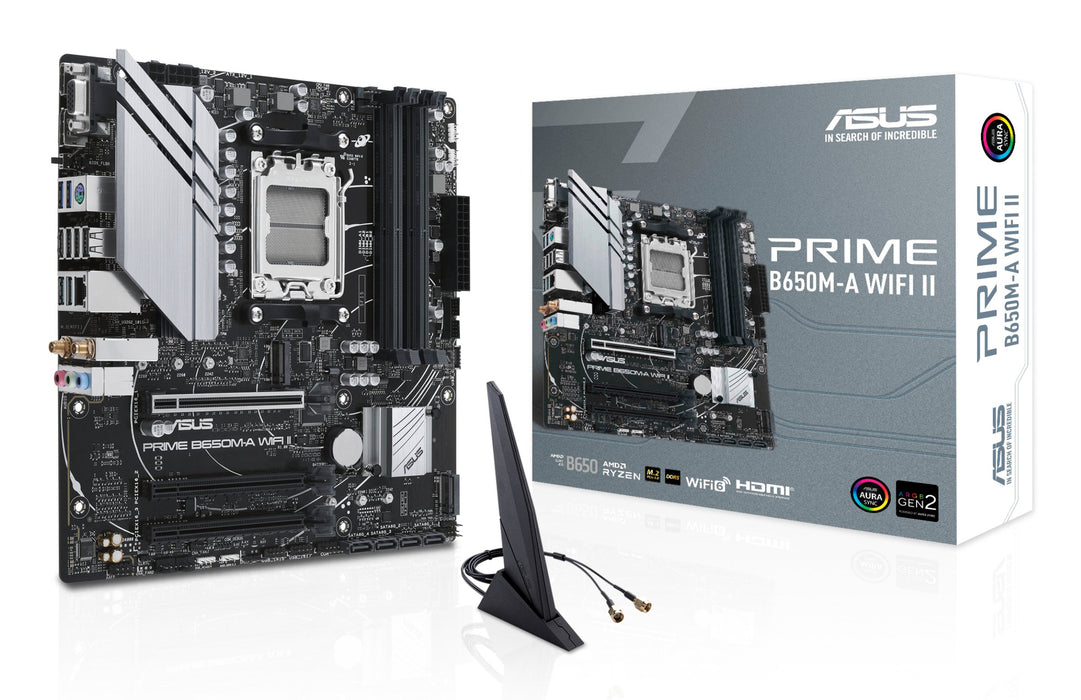 EAN 4711387034934 - ASUS PRIME B650M-A WIFI II AMD B650 Zócalo AM5 micro ATX imagen 1