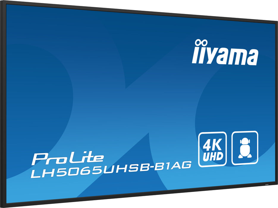 EAN 4948570123568 - iiyama LH5065UHSB-B1AG pantalla de señalización Pantalla plana para señalización digital 125,7 cm (49.5") imagen 6