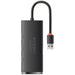 EAN 6932172606183 - Baseus WKQX030001 hub de interfaz USB 3.2 Gen 1 (3.1 Gen 1) Type-A 5000 Mbit/s Negro imagen 1