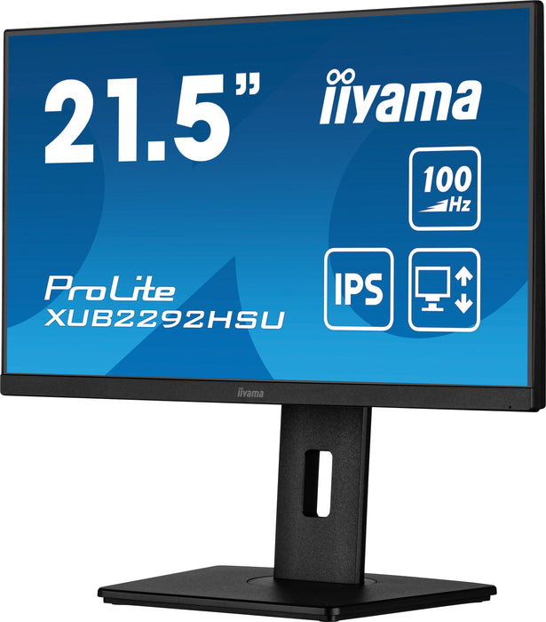 EAN 4948570122554 - iiyama ProLite XUB2292HSU-B6 pantalla para PC 55,9 cm (22") 1920 x 1080 Pixeles Full HD LED Negro imagen 6